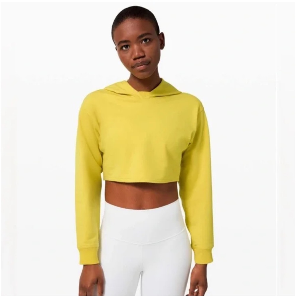 Lululemon Athletica  Crop “all yours” Hoodie